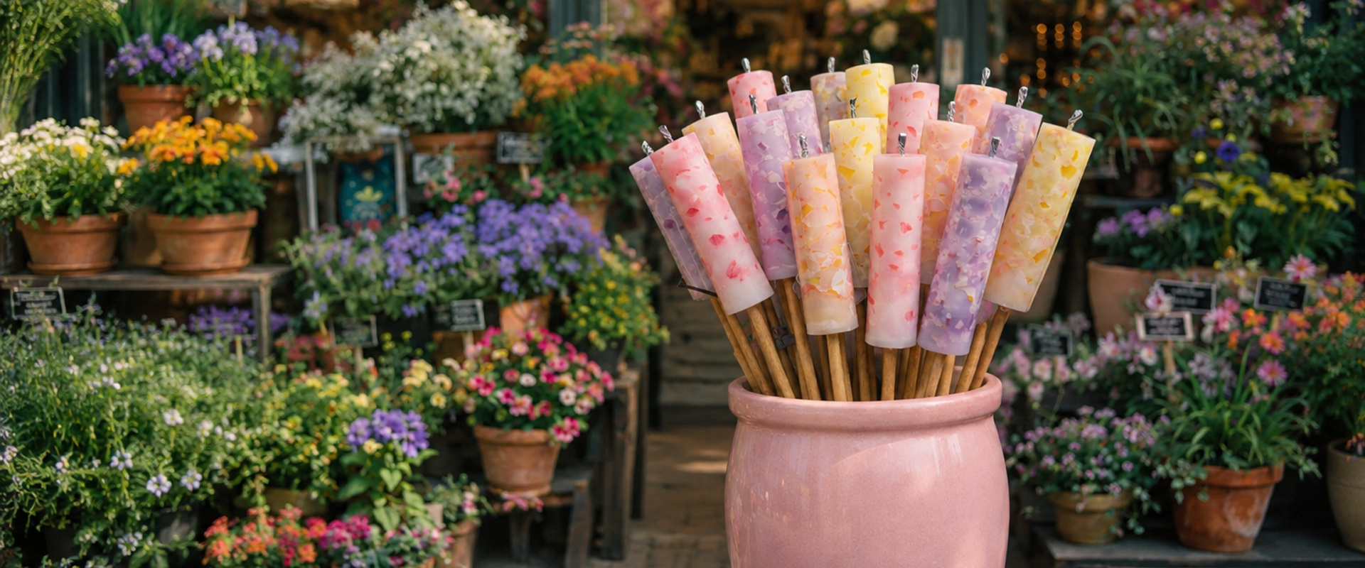 Noorderlichtjes handgemaakte kaarsen